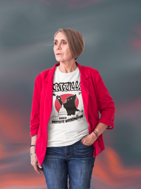 Load image into Gallery viewer, CatZilla Destroys Washington Women&#39;s Relaxed T-Shirt
