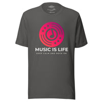 Load image into Gallery viewer, Music Is Life, Keep Calm &amp; Rock On LG Men&#39;s T-Shirt
