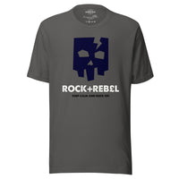 Load image into Gallery viewer, Rock+Reb£llion Cracked Mask BLW Men&#39;s T-Shirt
