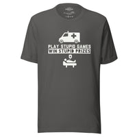 Load image into Gallery viewer, Play Stupid Games, Win Stupid Prizes Men&#39;s T-Shirt - WG
