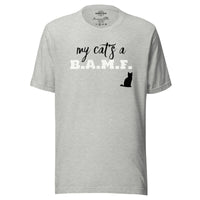 Load image into Gallery viewer, My Cat&#39;s a Bad A** M&#39;Fer BWB Men&#39;s T-Shirt
