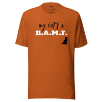 Load image into Gallery viewer, My Cat&#39;s a Bad A** M&#39;Fer BWB Men&#39;s T-Shirt
