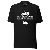 Load image into Gallery viewer, Play Stupid Games, Win Stupid Prizes Men&#39;s T-Shirt - WG
