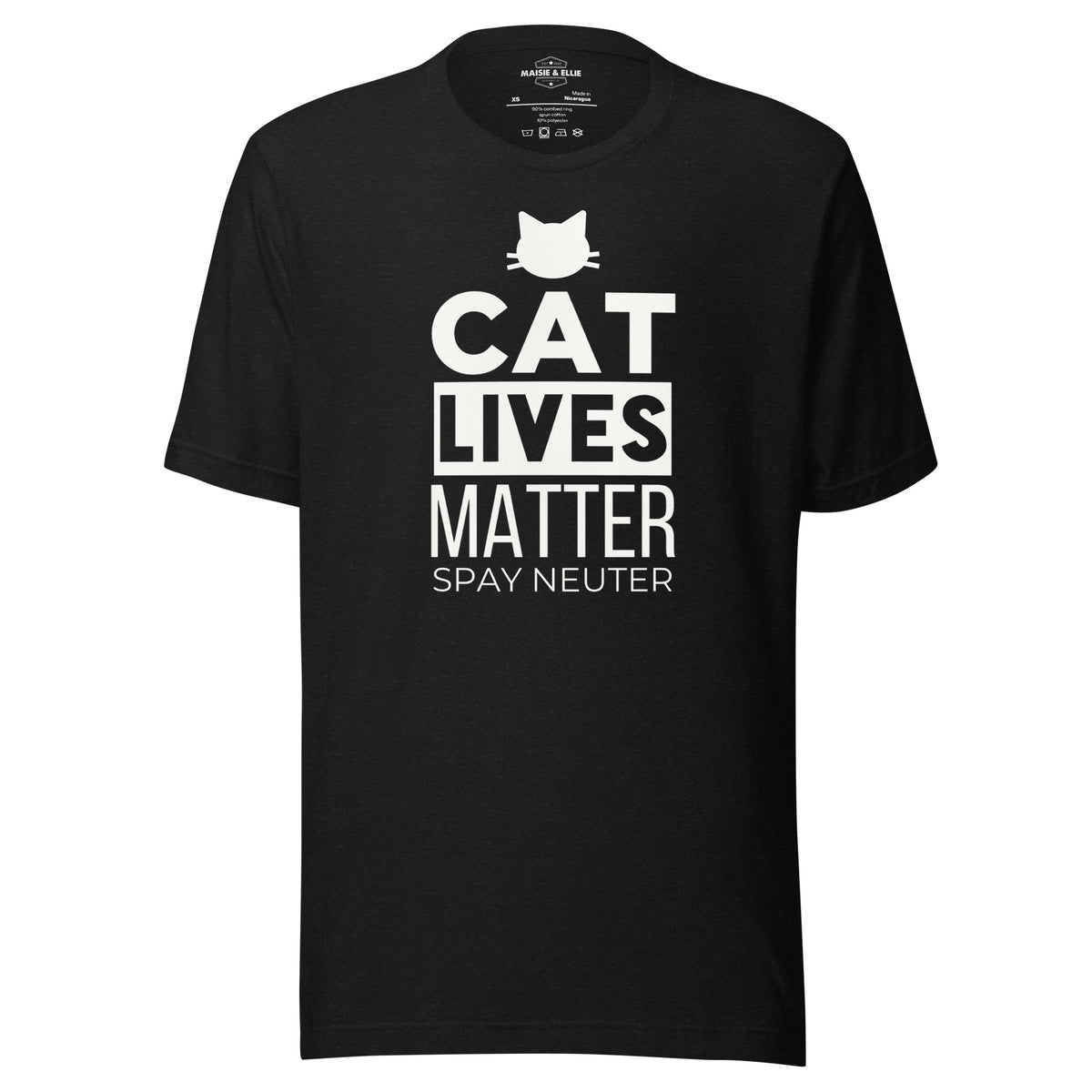 Cat Lives Matter, Spay Neuter WG Men's T-Shirt