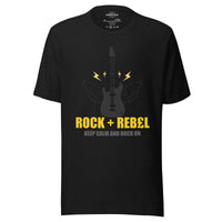 Load image into Gallery viewer, Rock+Reb£llion Guitar Angel DG Men&#39;s T-Shirt
