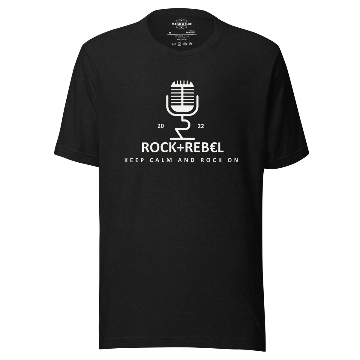 Rock+Reb£llion Retro Mic WG Men's T-Shirt