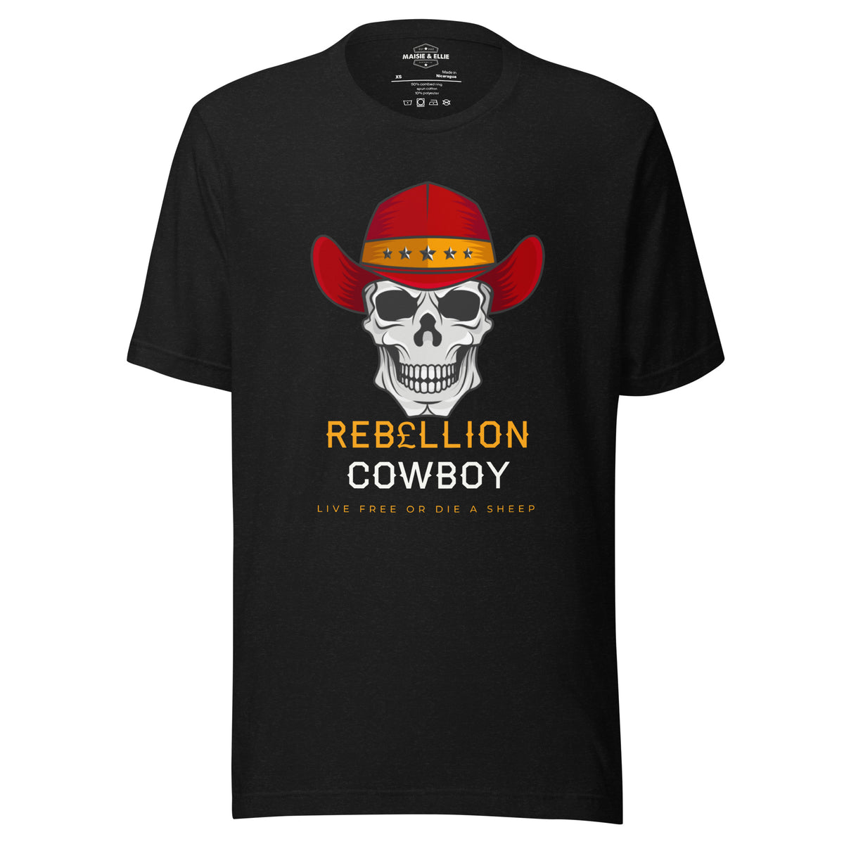 Reb£llion Cowboy LG Men's T-Shirt