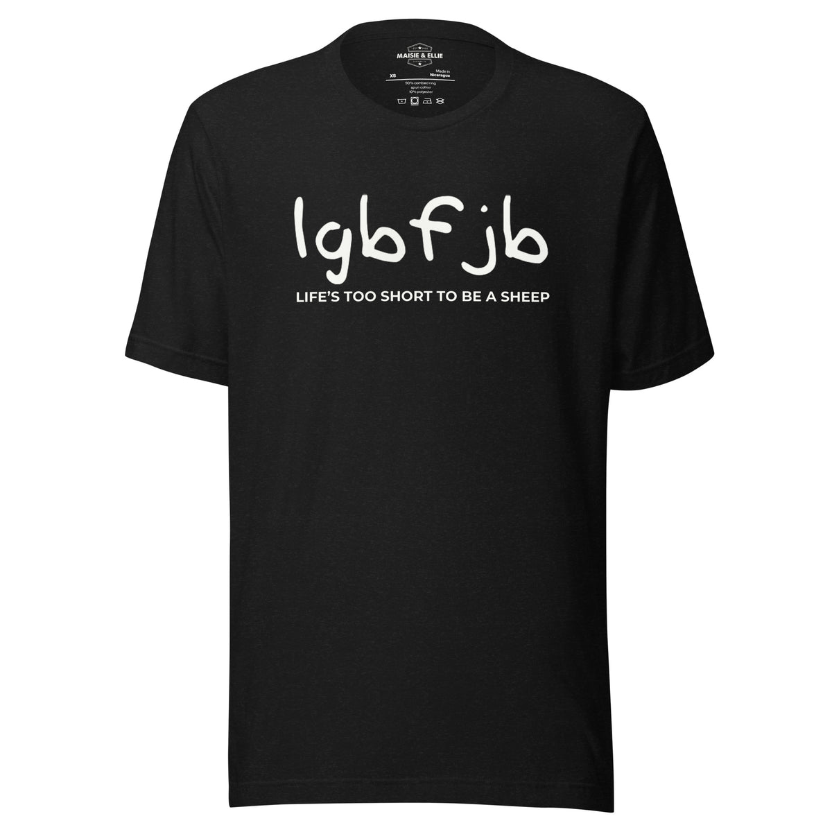 Let's Go B.... F*JB Kid Script WG Men's T-Shirt