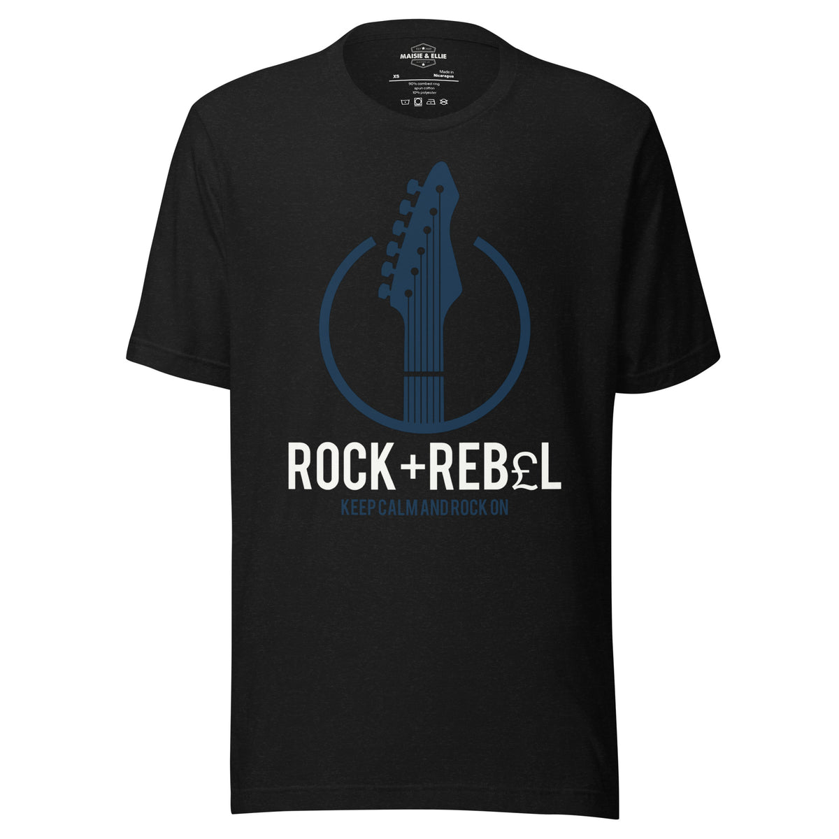 Rock+Reb£llion Guitar-C BLW Men's T-Shirt