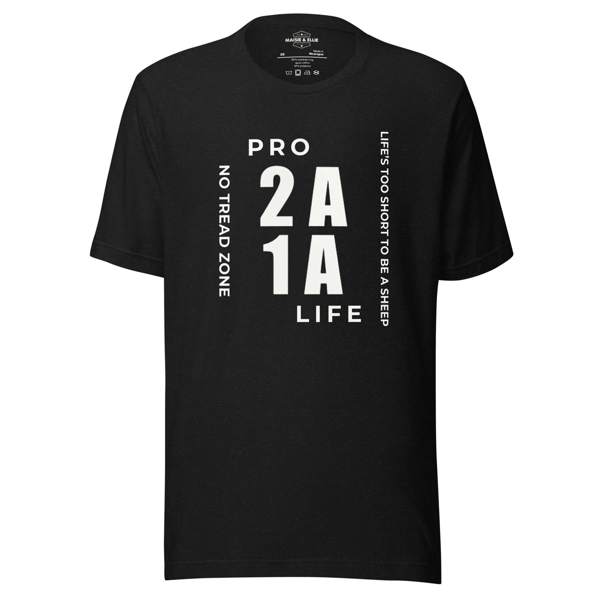 Pro 2A, 1A Life - No Tread Zone WG Men's T-Shirt