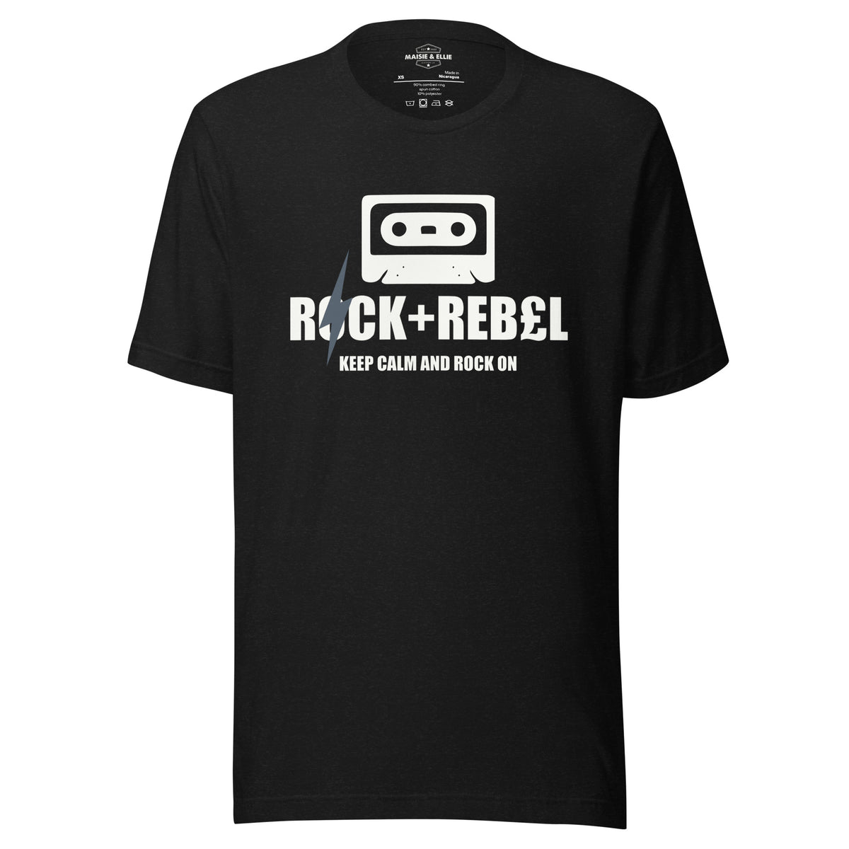 Rock+Reb£llion Cassette A-Side Men's T-Shirt