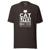 Load image into Gallery viewer, Cat Lives Matter, Spay Neuter WG Men&#39;s T-Shirt
