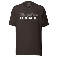 Load image into Gallery viewer, My Girl&#39;s a Bad A** M&#39;Fer WG Men&#39;s T-Shirt
