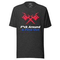 Load image into Gallery viewer, F*ck Around &amp; Find Out RWB Men&#39;s T-Shirt
