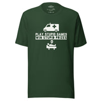 Load image into Gallery viewer, Play Stupid Games, Win Stupid Prizes Men&#39;s T-Shirt - WG
