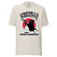 Load image into Gallery viewer, CatZilla Destroys Washington F*JB Men&#39;s T-Shirt
