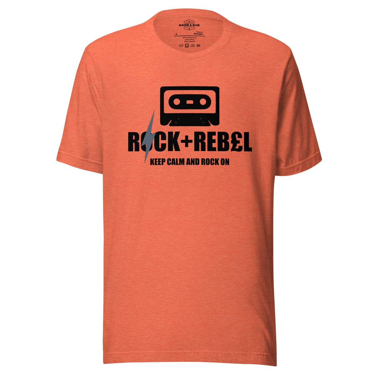 Rock+Reb£llion Cassette B-Side Men's T-Shirt