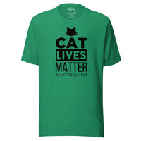 Load image into Gallery viewer, Cat Lives Matter BG Men&#39;s T-Shirt
