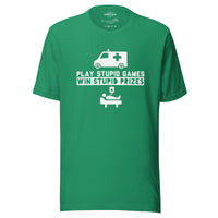 Load image into Gallery viewer, Play Stupid Games, Win Stupid Prizes Men&#39;s T-Shirt - WG
