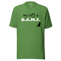 Load image into Gallery viewer, My Cat&#39;s a Bad A** M&#39;Fer BWB Men&#39;s T-Shirt
