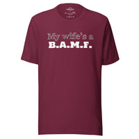 Load image into Gallery viewer, My Wife&#39;s a Bad A** M&#39;Fer WG Men&#39;s T-Shirt
