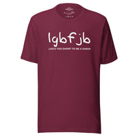 Load image into Gallery viewer, Let&#39;s Go B.... F*JB Kid Script WG Men&#39;s T-Shirt
