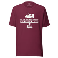 Load image into Gallery viewer, Play Stupid Games, Win Stupid Prizes Men&#39;s T-Shirt - WG
