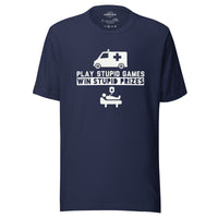Load image into Gallery viewer, Play Stupid Games, Win Stupid Prizes Men&#39;s T-Shirt - WG

