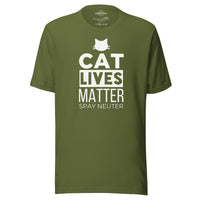 Load image into Gallery viewer, Cat Lives Matter, Spay Neuter WG Men&#39;s T-Shirt
