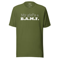 Load image into Gallery viewer, My Girl&#39;s a Bad A** M&#39;Fer WG Men&#39;s T-Shirt
