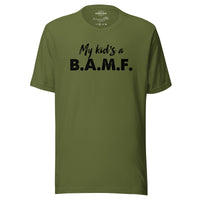 Load image into Gallery viewer, My Kid&#39;s a Bad A** M&#39;Fer BG Men&#39;s T-Shirt
