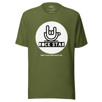 Load image into Gallery viewer, Rock Star - Keep Calm &amp; Rock On WBW Men&#39;s T-Shirt
