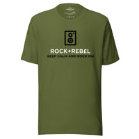 Load image into Gallery viewer, Rock+Reb£llion Speaker BWB Men&#39;s T-Shirt
