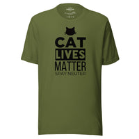 Load image into Gallery viewer, Cat Lives Matter BG Men&#39;s T-Shirt
