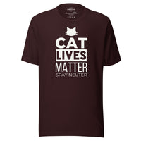 Load image into Gallery viewer, Cat Lives Matter, Spay Neuter WG Men&#39;s T-Shirt
