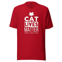 Load image into Gallery viewer, Cat Lives Matter, Spay Neuter WG Men&#39;s T-Shirt

