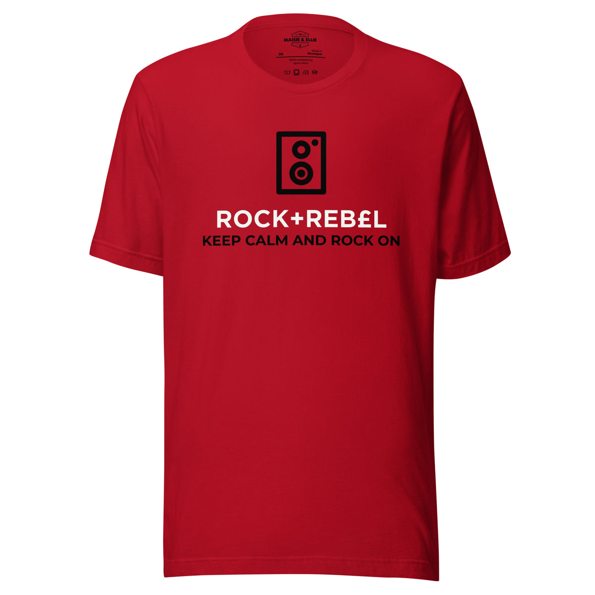 Rock+Reb£llion Speaker BWB Men's T-Shirt