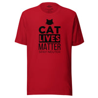 Load image into Gallery viewer, Cat Lives Matter BG Men&#39;s T-Shirt
