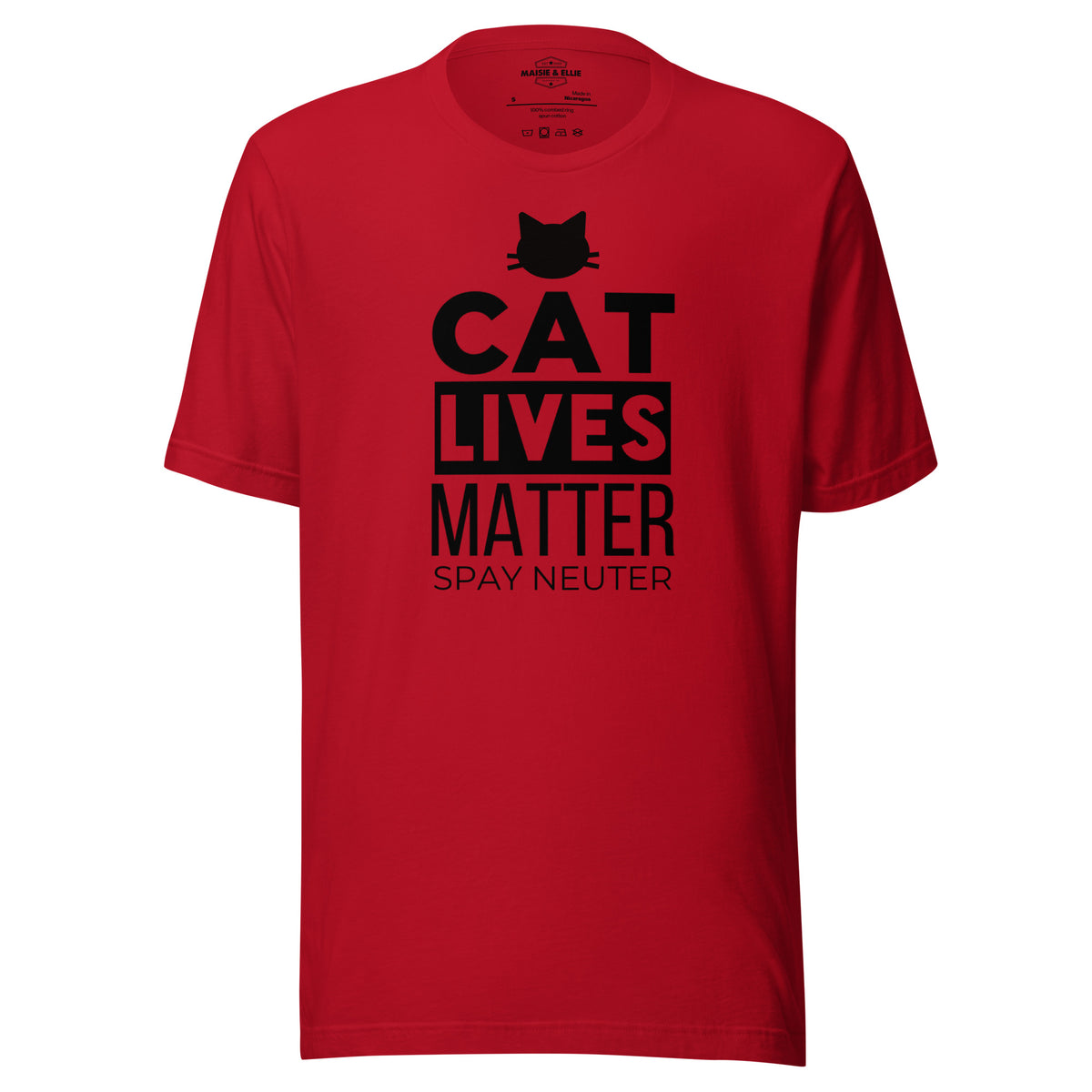 Cat Lives Matter BG Men's T-Shirt