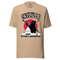 Load image into Gallery viewer, CatZilla Destroys Washington F*JB Men&#39;s T-Shirt
