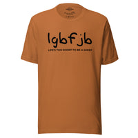 Load image into Gallery viewer, Let&#39;s Go B.... F*JB Kid Script BG Men&#39;s T-Shirt
