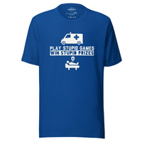 Load image into Gallery viewer, Play Stupid Games, Win Stupid Prizes Men&#39;s T-Shirt - WG
