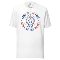 Load image into Gallery viewer, Land of the Free, Home of the Brave Men&#39;s T-Shirt

