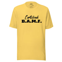 Load image into Gallery viewer, Certified Bad A** M&#39;Fer BG Men&#39;s T-Shirt
