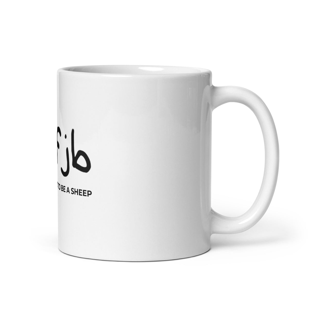 Let's Go B.... F*JB Kid Script White Glossy 11oz. Mug