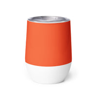 Load image into Gallery viewer, 1776 Orange/Navy Wine Tumbler
