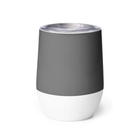 Load image into Gallery viewer, 1776 Gray/Navy Wine Tumbler
