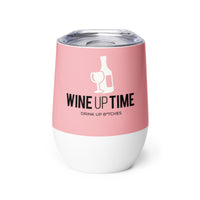 Load image into Gallery viewer, Wine Up Time Wine Tumbler PK
