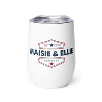 Load image into Gallery viewer, Maisie &amp; Ellie Clothing Co. Wine Tumbler
