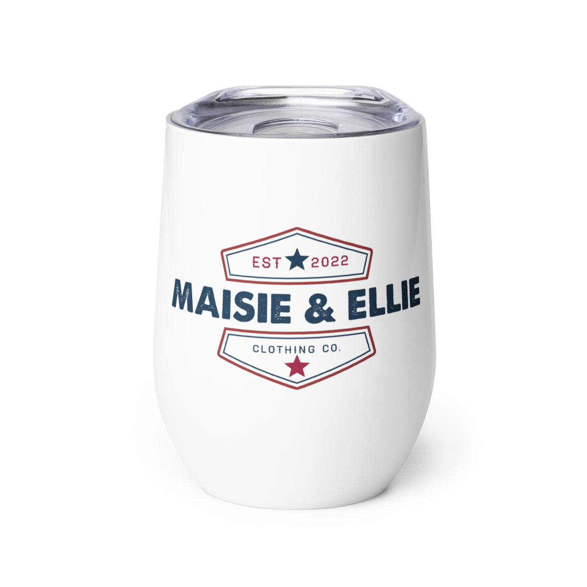 Maisie & Ellie Clothing Co. Wine Tumbler